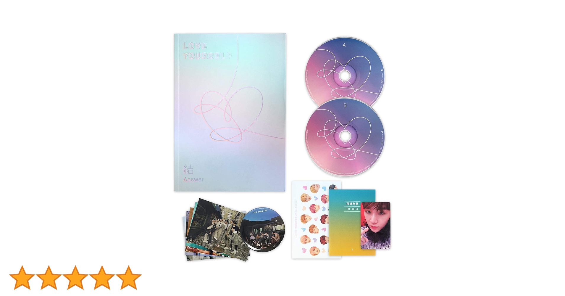 BTS CD＆DVD &アルバム BTS Album - LOVE YOURSELF 結 ANSWER [ S ver. ] 2CD +